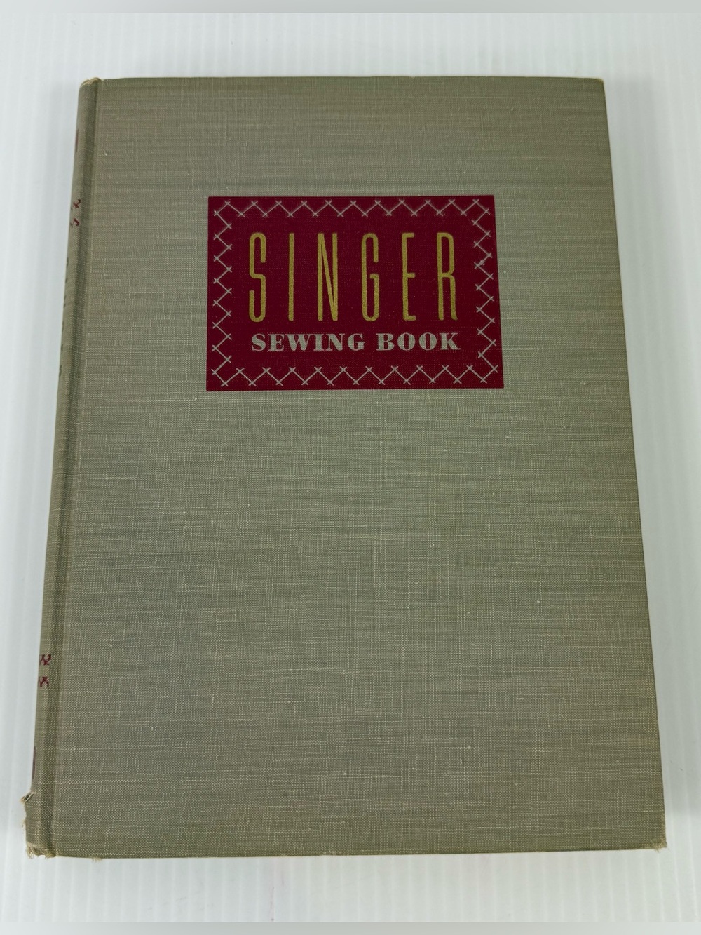 Vintage Singer Sewing Book Mary Brooks Picken 1950 Hardcover 10th Printing